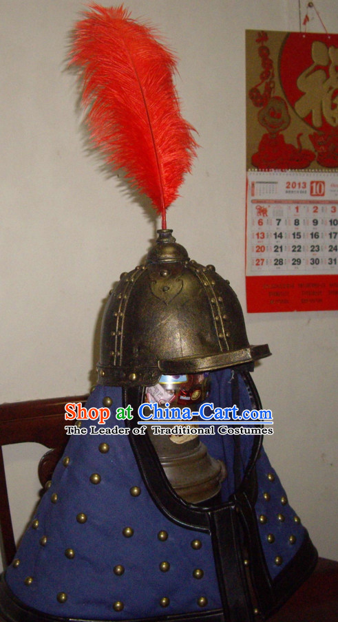 Ancient Chinese General Fighter Helmet Hat for Soliders