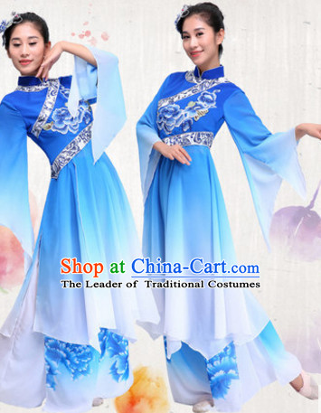 Chinese Traditional Classic Dance Costumes Dress online for Sale and Headdress Complete Set for Women Girls Adults Youth Kids