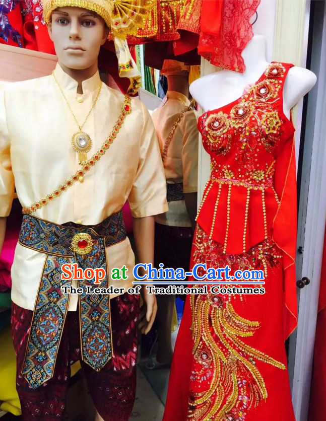 Top Traditional National Thai Garment Dress Thai Traditional Dress