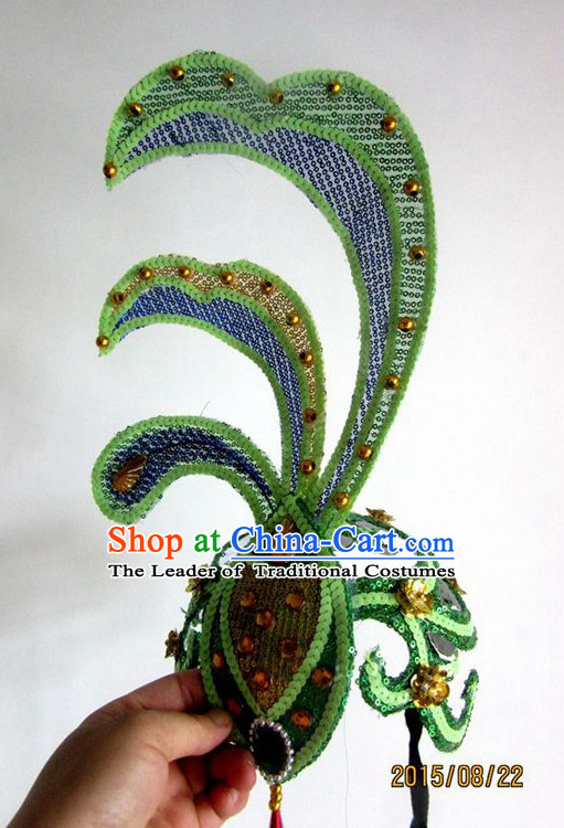 Traditional Chinese Stage Performance Dance Hat for Women