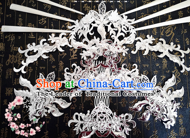 Ancient Chinese Prtincess Royal Imperial Hair Jewelry Hairpieces