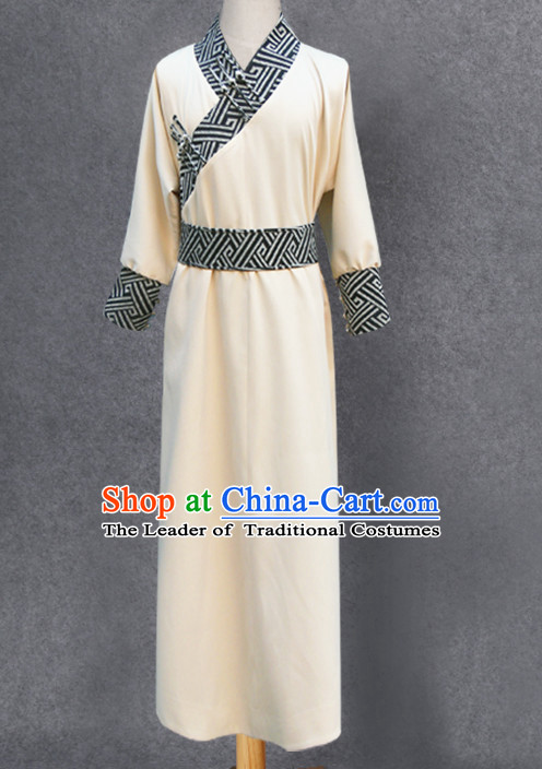 Chinese Mongolian People Genghis Khan Yuan Dynasty Mongolians Dance Costumes Emperor Prince Clothing Dress Garment Complete Set for Men Boys