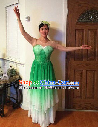 Traditional Jasmine Flower Dance Costumes for Women