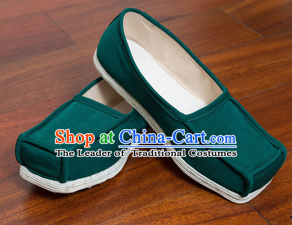 Ancient Chinese Handmade Fabric Shoes