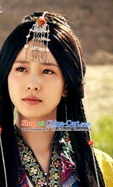 Ancient Chinese Handmade Princess Headdress Hair Jewelry for Women