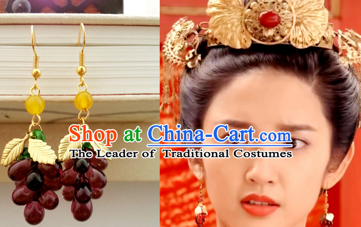 Ancient Chinese Handmade Princess Earrings