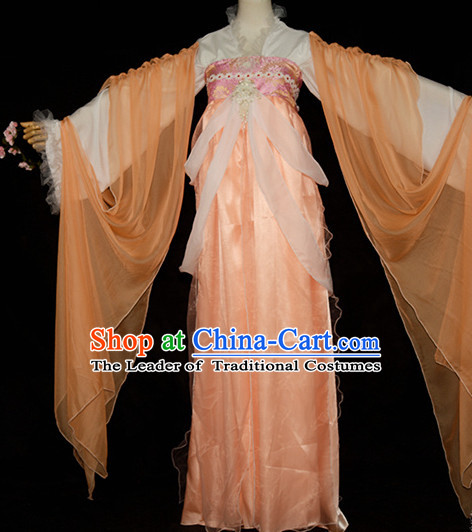 Chinese Traditional Fairy Hanfu Costumes Complete Set for Girls Women