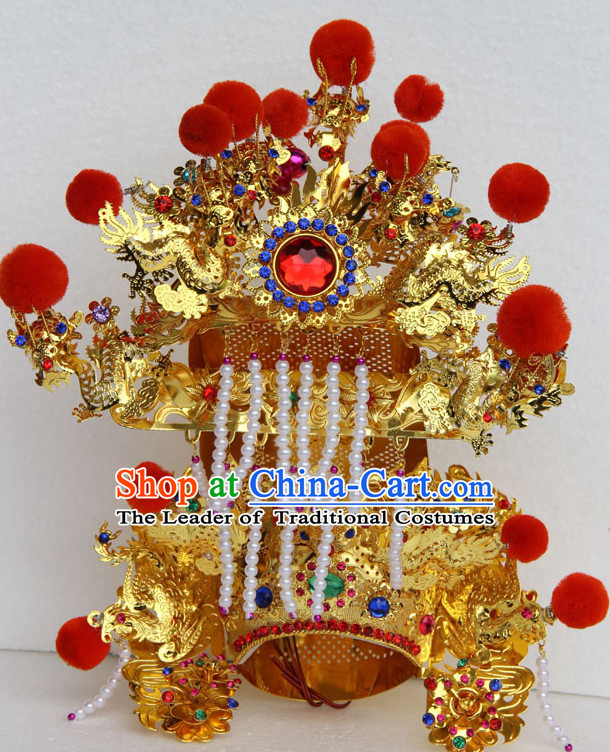 Chinese Traditional Opera Helmet Hat