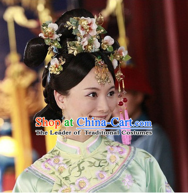 Traditional Ancient Chinese Style Imperial Palace Royal Headpieces Hair Jewelry for Women and Girls