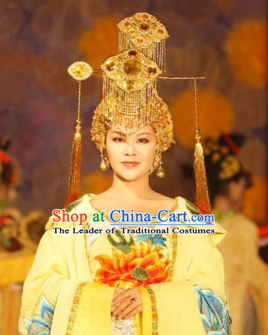 Traditional Ancient Chinese Style Imperial Palace Royal Headpieces Hair Jewelry for Women and Girls