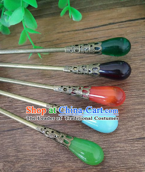 Chinese Traditional Ancient Imperial Hair Sticks Hair Ornaments Chopsticks Gold Hair Pins Hairsticks Oriental Asian Head Jewellery Hair Clips Hair pIeces Hair Style