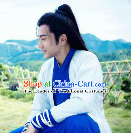 Ancient Chinese Men Clothing Complete Set