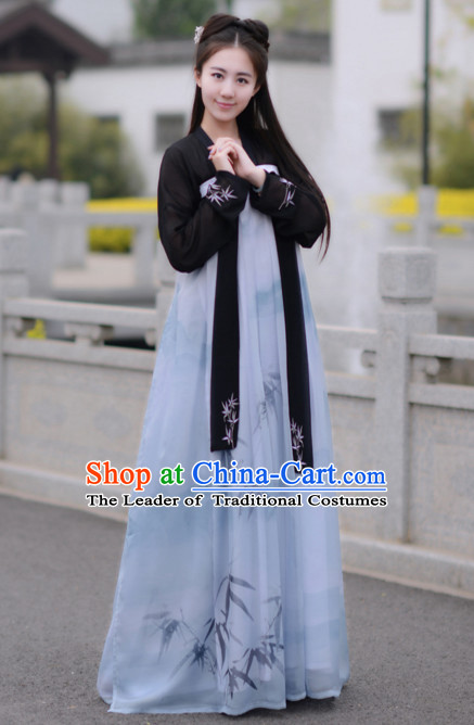 Top Chinese Tang Dynasty Hanfu Clothing Chinese Hanfu Costume Hanfu Dress Ancient Chinese Costumes Complete Set for Women Girls Children