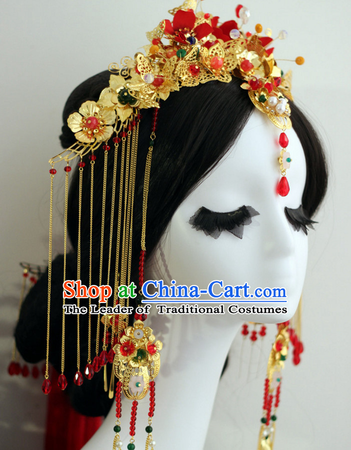 Top Chinese Traditional Wedding Headpieces Hair Jewelry Hair Clasp Hairpins