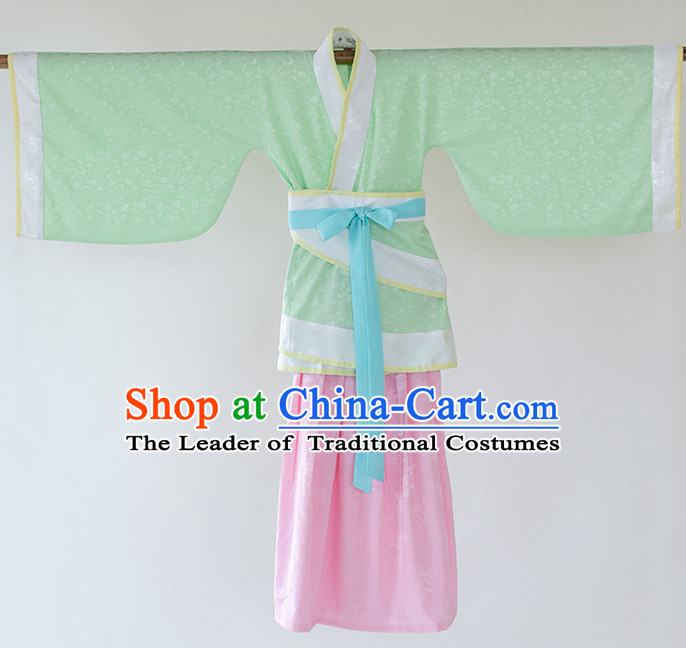 Chinese Traditional Clothing Hanfu Dresses Complete Set for Women