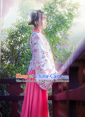 Chinese Traditional Oriental Dress Hanfu Clothing Asian Dresses Fashion Cheongsam Dress China Clothing for Women