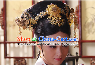 Qing Dynasty Quene Hairstyle Manchu Hairstyle Chinese Oriental Hairstyles