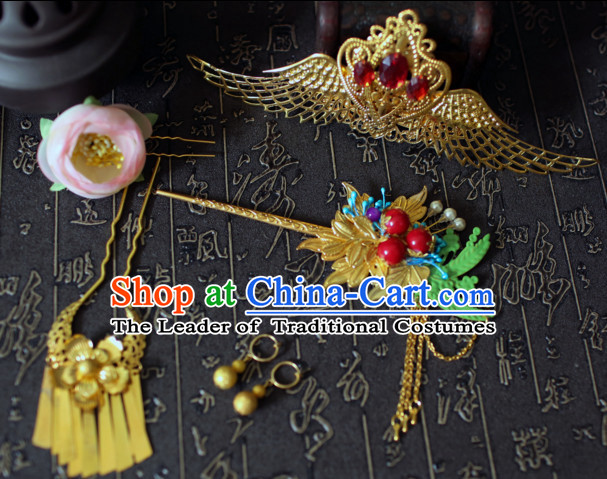 China Ancient Dynasty Imperial Royal Quene Crown Empress Hairpins Hair Accessories Hairstyle Chinese Oriental Hairstyles Headpieces