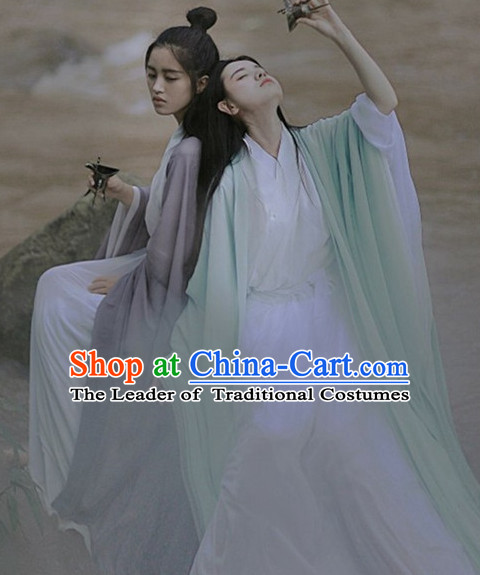 Chinese Traditional Dancer Costumes Complete Set