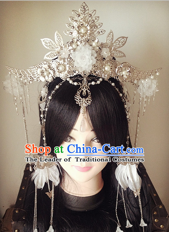 Chinese Traditional Lady Headpieces Hair Jewelry Set