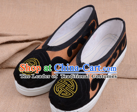 Handmade Chinese Opera Shoes Stage Performance Shoes Classical Shoes