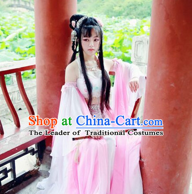 Ancient Chinese Dancer Clothing Traditional Chinese Clothes Dresses Tangzhuang Han Fu Complete Set for Women