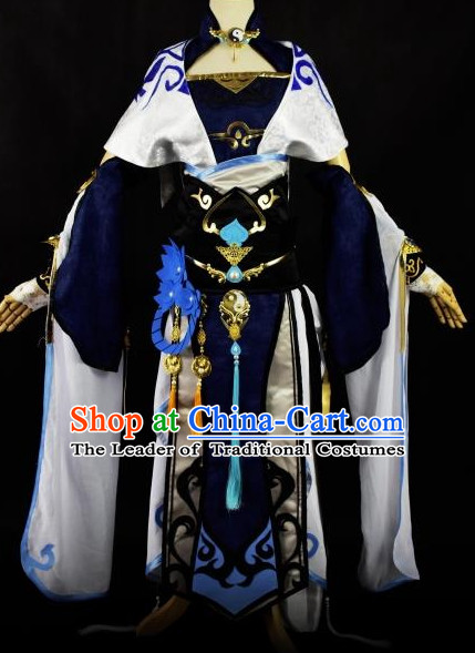 Chinese Traditional Hanfu Cosplay Princess Costume Chinese Cosplay Hanfu Halloween Costume Party Costume Fancy Dress