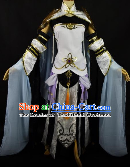 Chinese Traditional Hanfu Cosplay Costume Chinese Cosplay Hanfu Halloween Costume Party Costume Fancy Dress