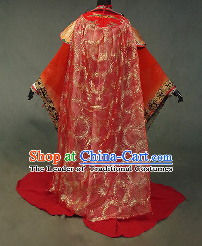 Chinese Ancient Han Fu Fairy Clothing Robes Tunics Accessories Traditional China Clothes Adults Kids