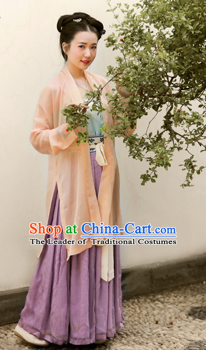 Chinese Ming Dynasty Hanfu Dress China Hanfu Costume Histroical Dresses Traditional Hanfu Wedding Ceremony Chinese Culture Clothing Complete Set