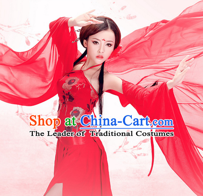 Chinese TV Drama Beauty Costume Ancient Theatrical Costumes Historical Clothing and Hair Jewelry Complete Set for Kids