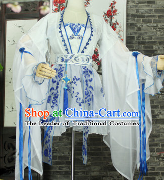 Chinese Themed Clothing Traditional Chinese Fairy Clothes Hanfu National Costumes for Women