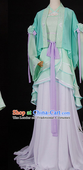 Chinese Ancient Costume Princess Costumes Stage Play Dramas Drama Costume for Men Women