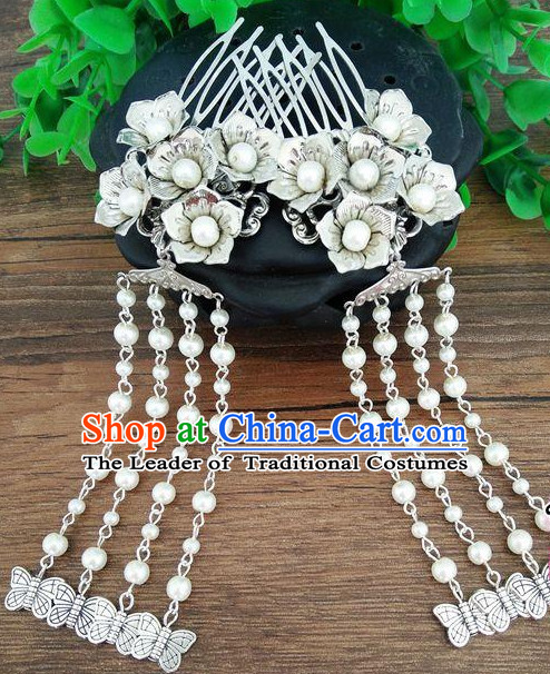 Princess Hanfu Hair Accessories Headpiece Headdress Phoenix Crown Hair Decoration Head Hairpin Accessories Comb Wedding Headwear Hair Accessorie Head Dress