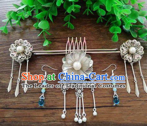 Princess Hanfu Hair Accessories Headpiece Headdress Phoenix Crown Hair Decoration Head Hairpin Accessories Comb Wedding Headwear Hair Accessorie Head Dress