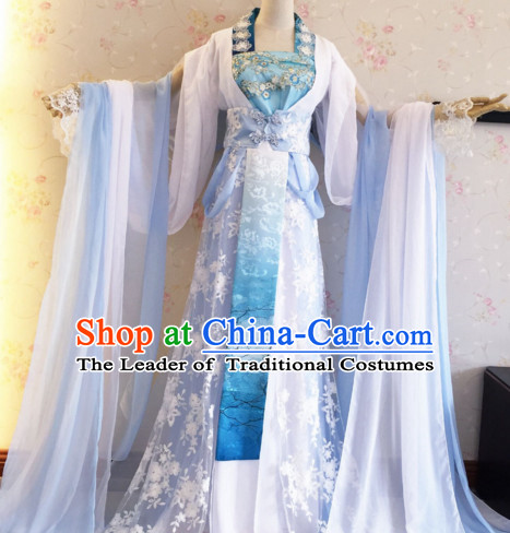 Chinese Traditional Princess Hanfu Dress Ancient Chinese Lady Costumes Complete Set for Women Girls