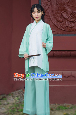 Asian Traditional High Quality Hanfu Han Dynasty Clothes Costume Costumes Complete Set for Women Girls Children Adults