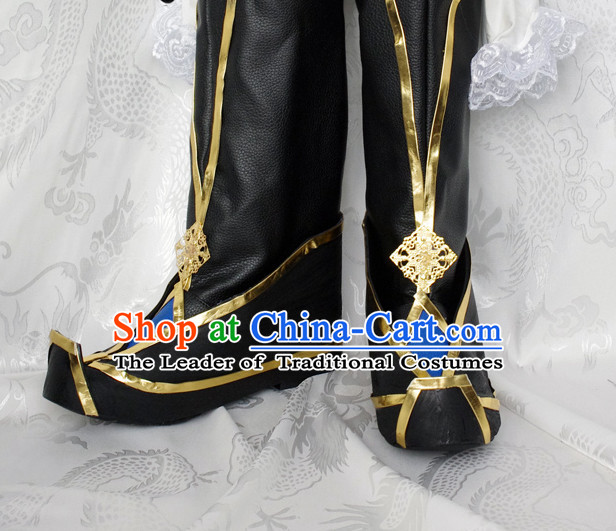 Top Chinese Cosplay Suphero Supheroine Long Boot Boots