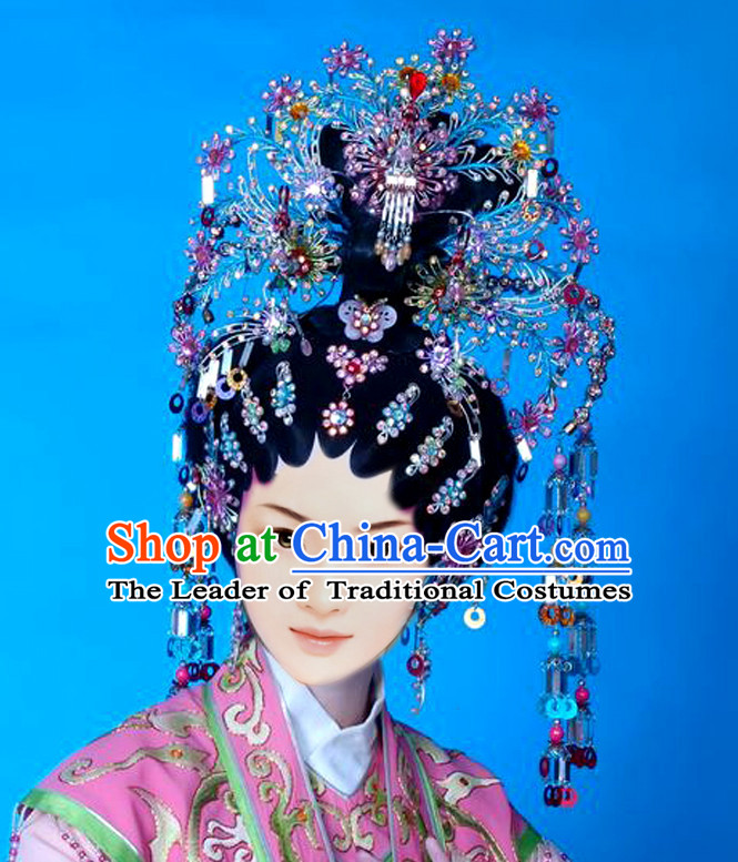 Chinese Princess Phoenix Hair Headwear Crowns Hats Headpiece Hair Accessories Jewelry