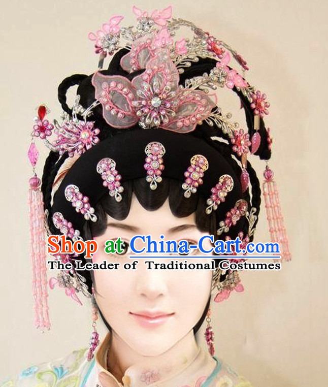 Chinese Princess Phoenix Hair Headwear Crowns Hats Headpiece Hair Accessories Jewelry