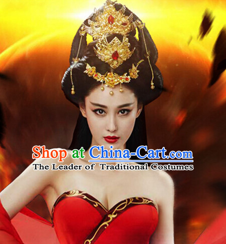 Chinese Ancient Beauty Headpieces Hair Ornaments Set