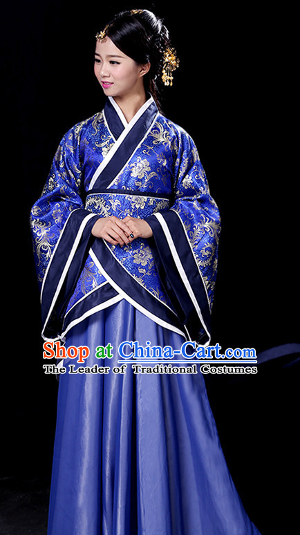 Chinese Women Hanbok Kimono Stage Opera Costume Dresses Costume Ancient Cosplay Complete Set