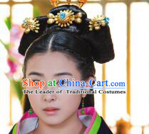 Chinese Ancient Female Princess Coronet Crown Hair Decoration Head Comb Wedding Hair Hairpin Accessories