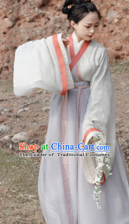 Ancient Chinese Women Clothing Traditional Hanfu Hanbok Kimono Dress National Costume Dresses Complete Set