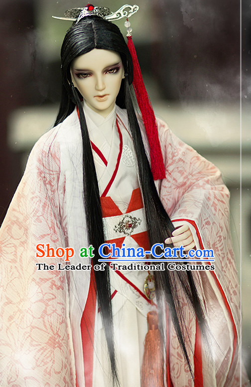 Ancient Chinese Prince Men Costumes Clothing Traditional Costumes Hanfu Complete Set