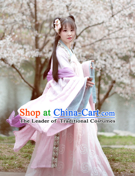 Chinese Clothes Classical Dance Drama Performance Hanfu Chinese Hakama Traditional Dress Quju Supreme Ancient Chinese Costume Complete Set