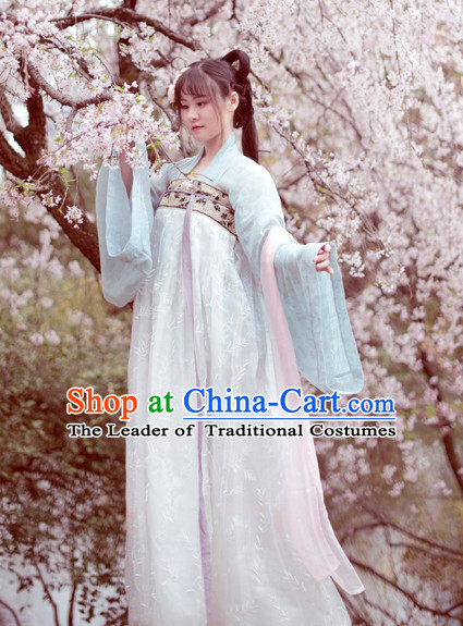 Chinese Clothes Classical Dance Drama Performance Hanfu Chinese Hakama Traditional Dress Quju Supreme Ancient Chinese Costume Complete Set