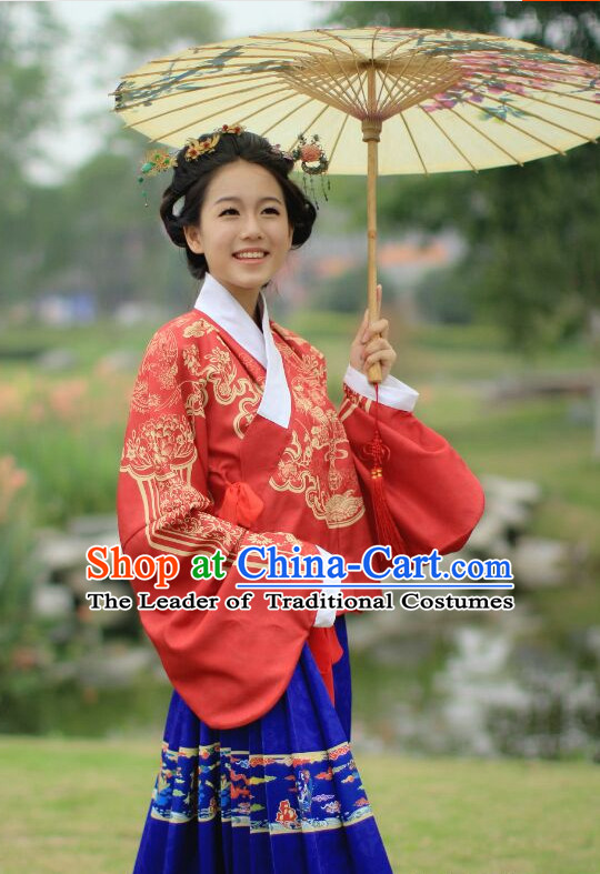 Traditional Chinese Ancient Ming Dynasty Clothing Imperial Dresses Beijing Classical Chinese Clothing for Women