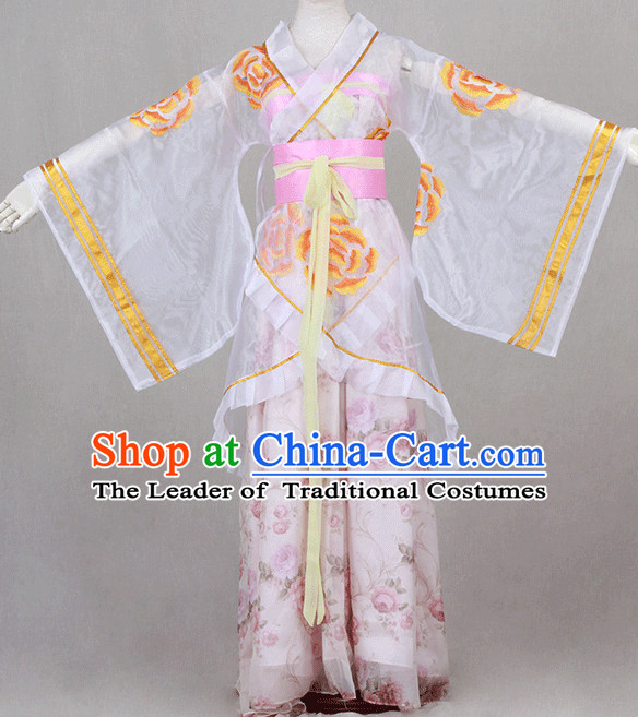 Traditional Chinese Ancient Tang Dynasty Clothing Imperial Cape Dresses Beijing Classical China Clothing for Women