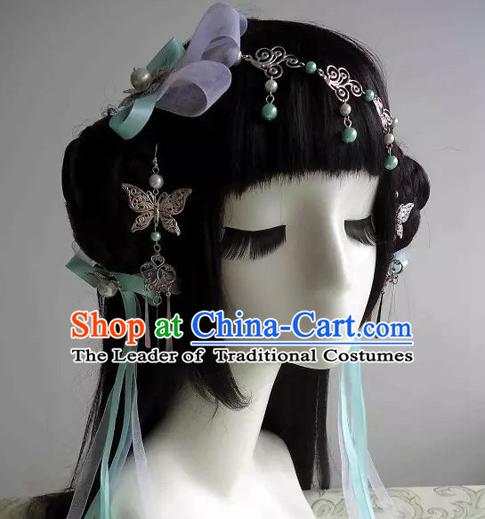 Traditional Chinese Headpiece Headdress Hair Decorations Hair Sticks Head Gear Hair Decoration Set